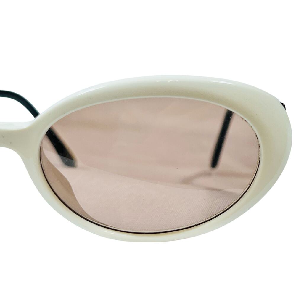 Black Flys Butter Fly Sunglasses Black White Frame Pink Lens USA New Vintage - Picture 7 of 12